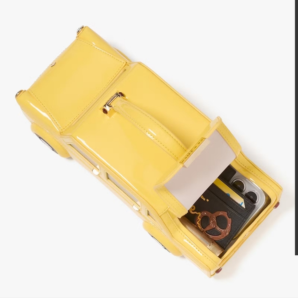 Kate Spade Yellow Taxi Crossbody Bag - Picture 6 of 9